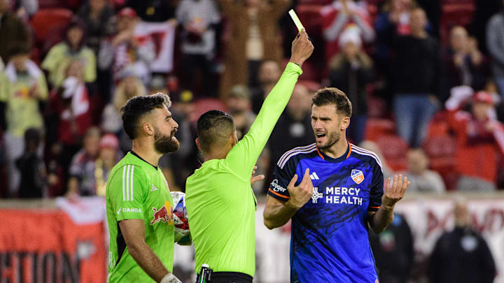 Matt Miazga suspended for three matches. 