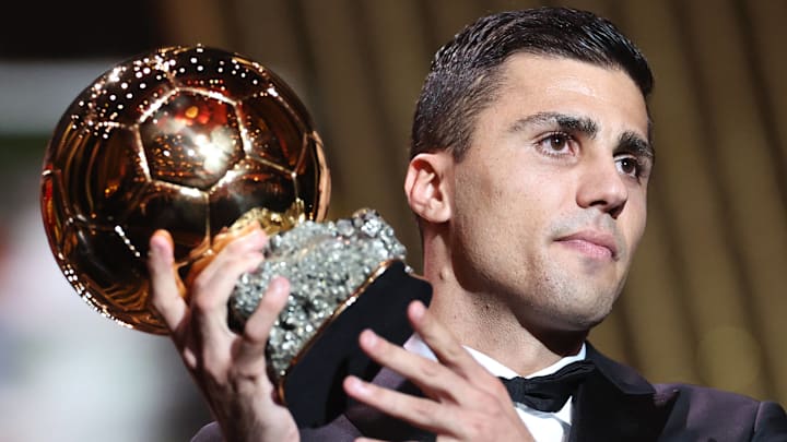 Rodri revealed his three 2024 Ballon d'Or finalists.