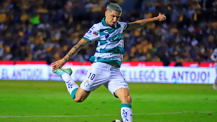 Tigres UANL v Santos Laguna - Playoffs Torneo Grita Mexico A21 Liga MX Tigres UANL v Santos Laguna - Playoffs Torneo Grita Mexico A21 Liga MX