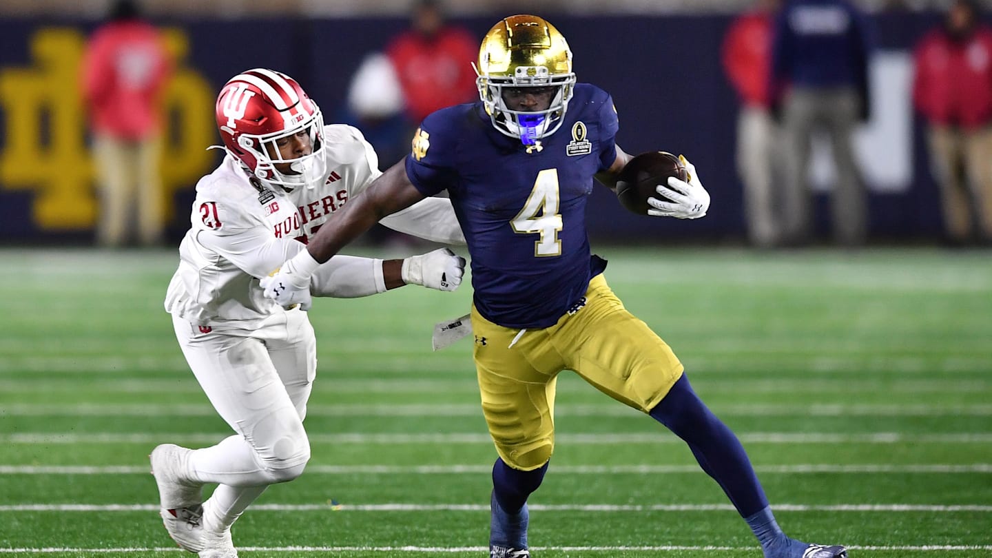 ESPN Predicts Notre Dame Star Could Fill Key Chicago Bears Need in 2026 NFL Draft
