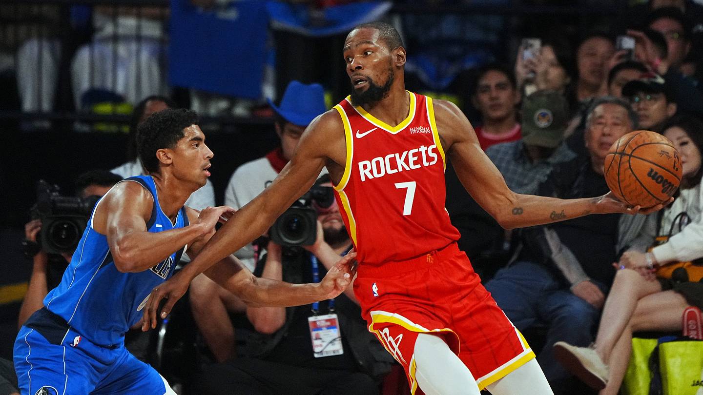 Update on Kevin Durant for Rockets’ Second Preseason Game