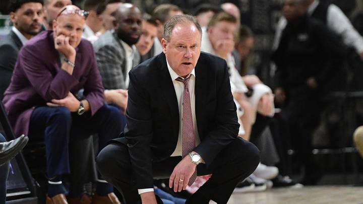 Wisconsin Badgers head coach Greg Gard. 