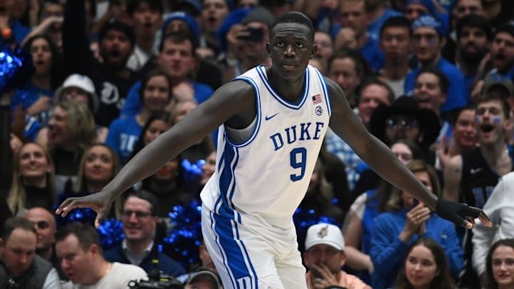 Duke basketball center Khaman Maluach