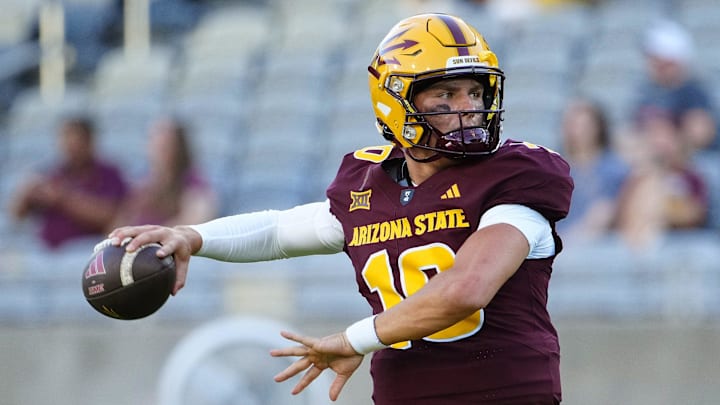 Sam Leavitt’s dual-threat poise and connection with Jordyn Tyson make him the difference-maker for Arizona State.