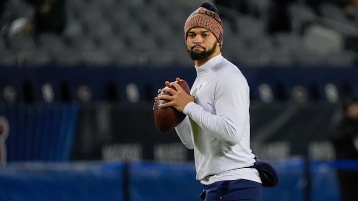 Chicago Bears quarterback Caleb Williams.