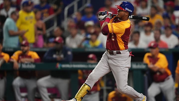 Luis Arráez trajo las dos primeras carreras para Venezuela contra Estados Unidos