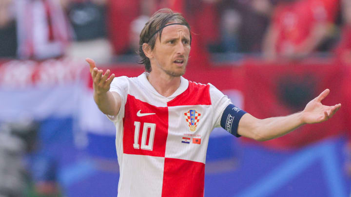 Luka Modric et les siens ont concédé le match nul face à l'Albanie Luka Modric et les siens ont concédé le match nul face à l'Albanie