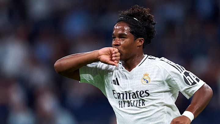 Endrick balançou as redes contra o Stuttgart e chegou a dois gols pelo Real Madrid