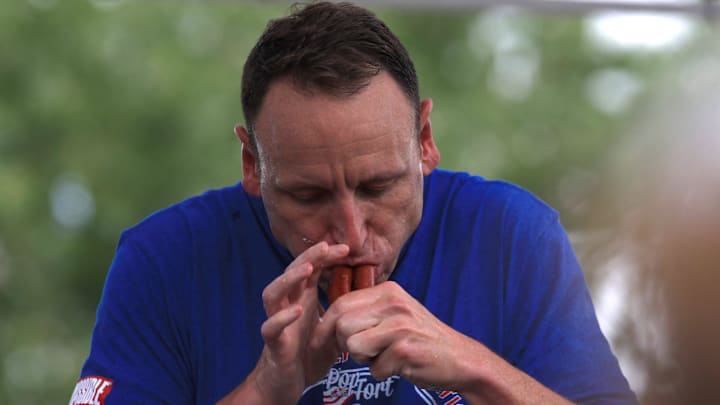 Joey Chestnut is a true specimen.