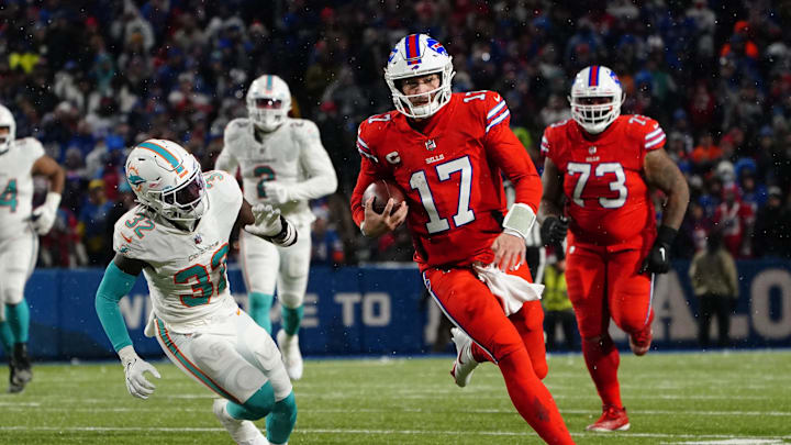 Buffalo Bills quarterback Josh Allen.