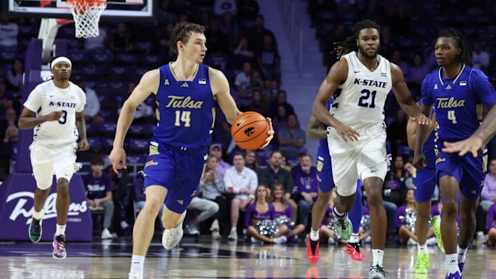 The Tulsa Golden Hurricane and guard Miles Barnstable are underdogs in the NIT Championship Game. The Tulsa Golden Hurricane and guard Miles Barnstable are underdogs in the NIT Championship Game.