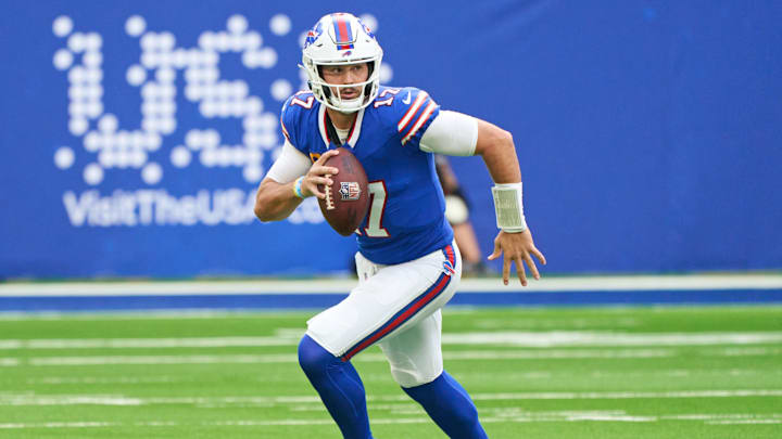 Buffalo Bills quarterback Josh Allen.