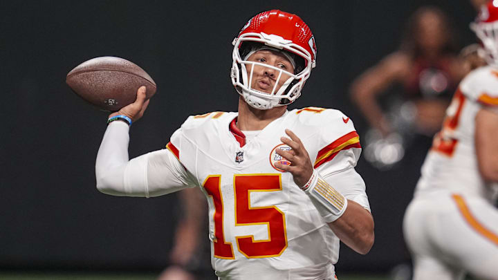 Kansas City Chiefs quarterback Patrick Mahomes.