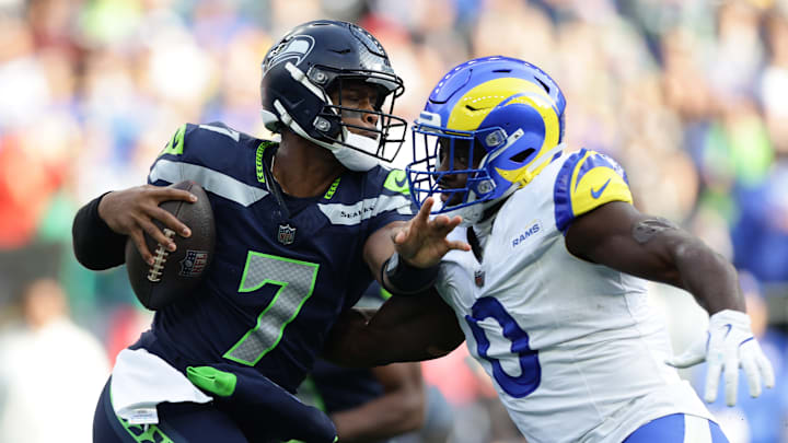 Geno Smith of the Seattle Seahawks