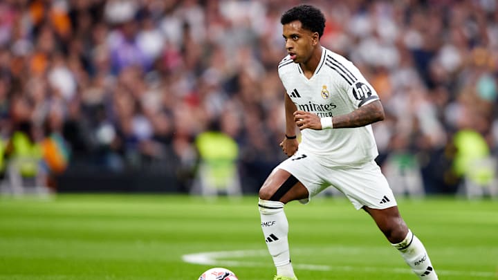 Rodrygo Goes in Real Madrid CF v CA Osasuna - La Liga EA Sports