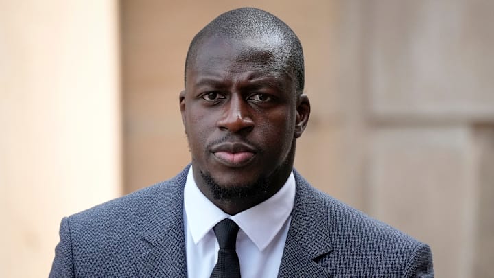 Benjamin Mendy lors de son procès le visant pour viol et tentative de viol