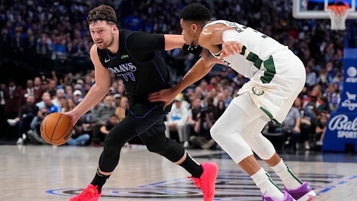 Dallas Mavericks, Luka Doncic, Giannis Antetokounmpo