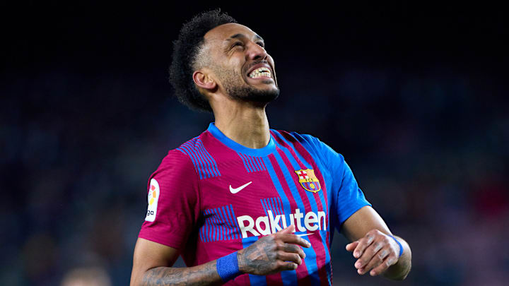 Pierre-Emerick Aubameyang a déjà retrouvé le sourire avec le Barça.