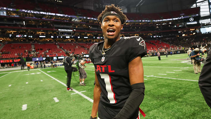 Atlanta Falcons wide receiver Darnell Mooney.