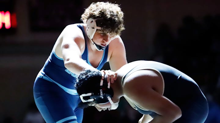 Burell's Luke Boylan, right, a 215-pound wrestler, hopes to help the Buccaneers make waves at the PIAA Class 2A championships, which start Tuesday night at high school gyms around the state. Burell's Luke Boylan, right, a 215-pound wrestler, hopes to help the Buccaneers make waves at the PIAA Class 2A championships, which start Tuesday night at high school gyms around the state.