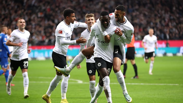 Im Zentrum: Shootingstar Randal Kolo Muani