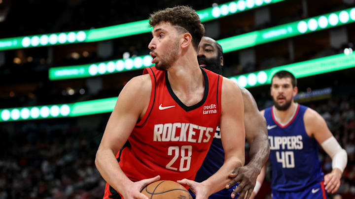 Where does Alperen Sengun rank among recent Houston Rockets first-round picks? 