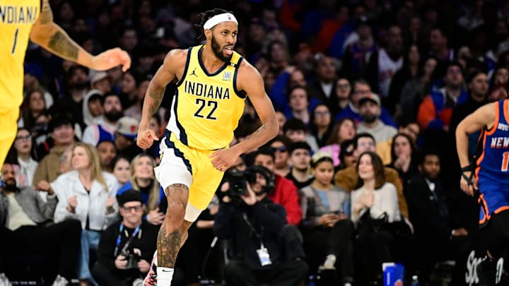 Indiana Pacers big man Isaiah Jackson (22).