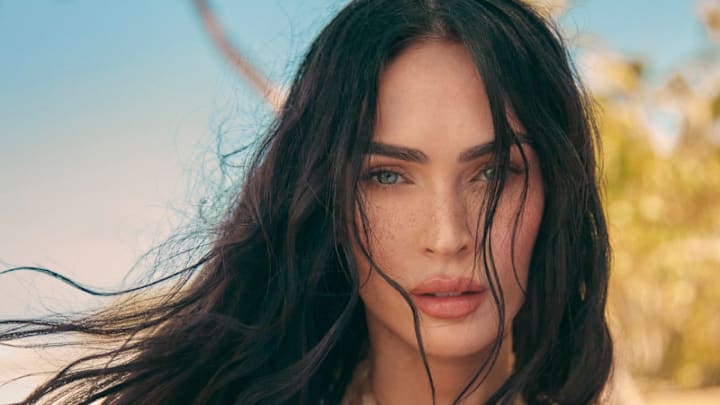 Megan Fox was photographed by Greg Swales in the Dominican Republic. 