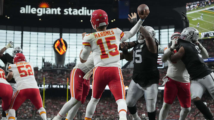 The Chiefs are set as massive favorites against the Raiders in the Week 13 showdown on Black Friday.