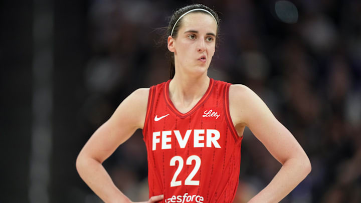 Caitlin Clark has been in a shooting slump the last few games. 