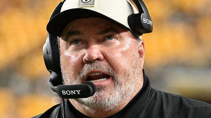 Pittsburgh Steelers head coach Mike McCarthy watches from the sidelines. Pittsburgh Steelers head coach Mike McCarthy watches from the sidelines.