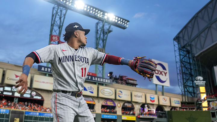 Division Series - Minnesota Twins v Houston Astros - Game Two Division Series - Minnesota Twins v Houston Astros - Game Two