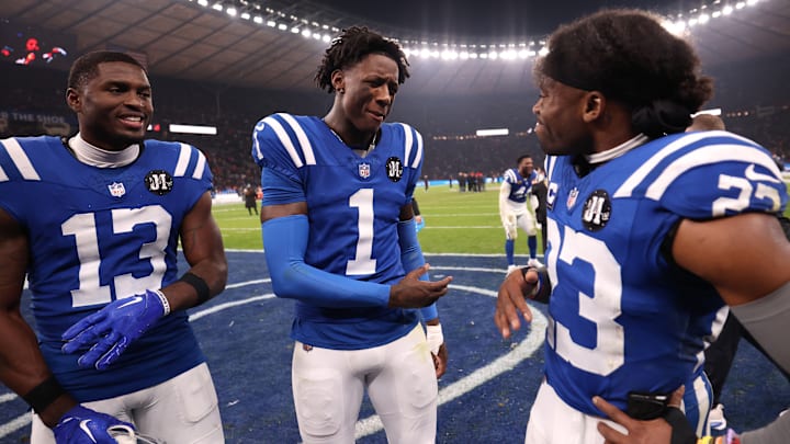 Sauce Gardner got a win in his first game with the Colts