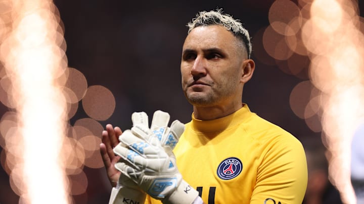Keylor Navas con el PSG