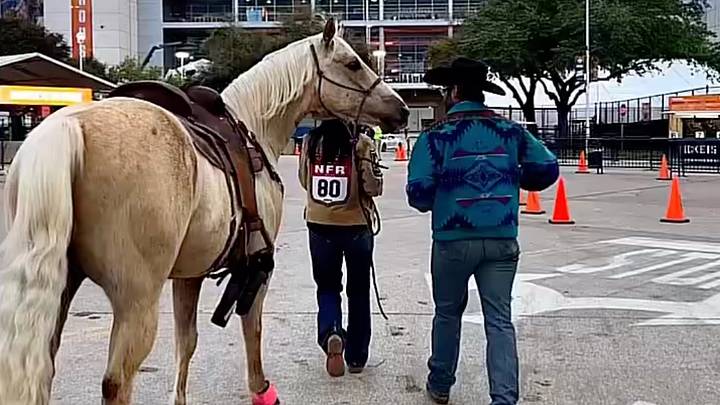 Carlos, Latricia Duke, and Bravid Duke at RODEOHOUSTON Carlos, Latricia Duke, and Bravid Duke at RODEOHOUSTON
