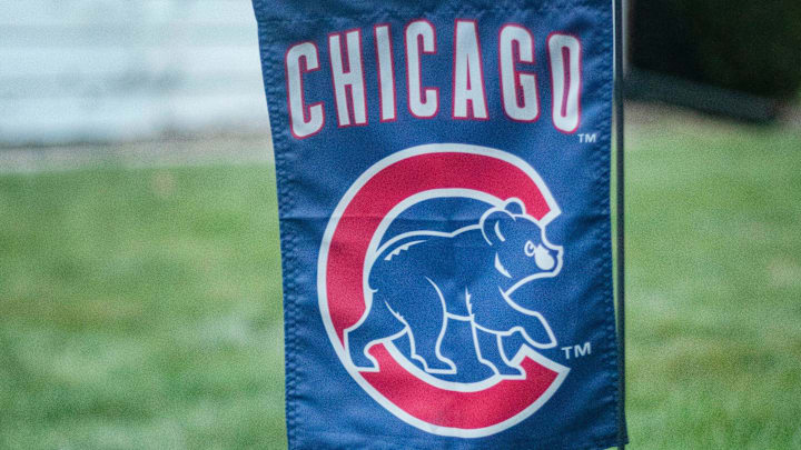 Chicago Cubs yard flag