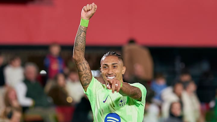 Raphinha es en 2025 el 5° brasileño con más goles en la historia del FC Barcelona
