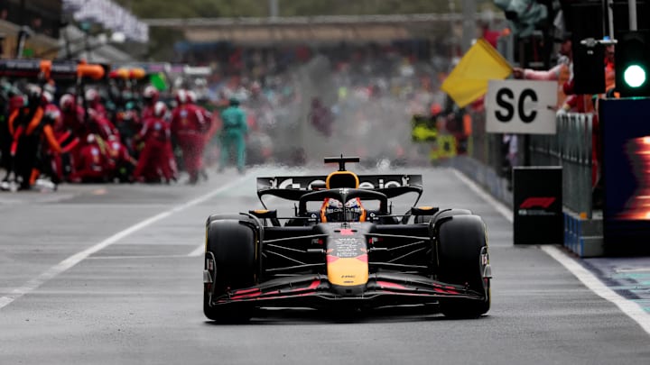 [US, Mexico & Canada customers only] March 16, 2025; Melbourne, AUSTRALIA; Max Verstappen during the F1 Australian Grand Prix at Albert Park Grand Prix Circuit. Mandatory Credit: Mark Peterson/Reuters via Imagn Images