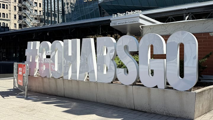 #GOHABSGO outside The Bell Centre