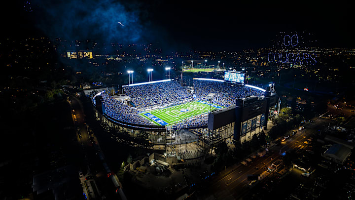 Lavell Edwards Stadium prepares for BYU vs Oklahoma State