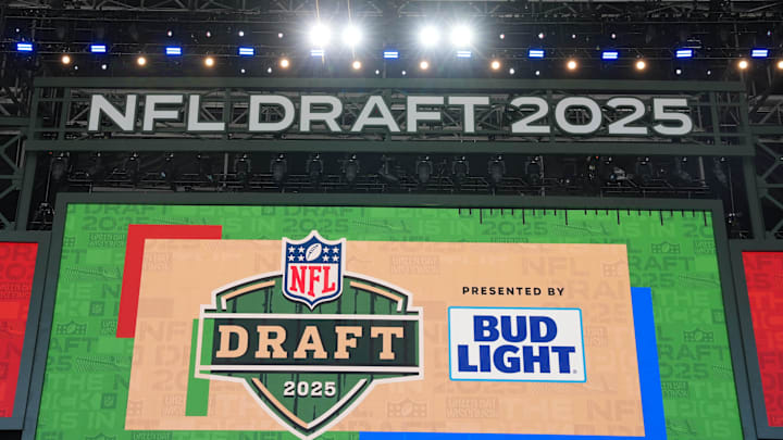 Apr 23, 2025; Green Bay, WI, USA; A general overall view of the 2025 NFL Draft stage at Lambeau Field. Mandatory Credit: Kirby Lee-Imagn Images
