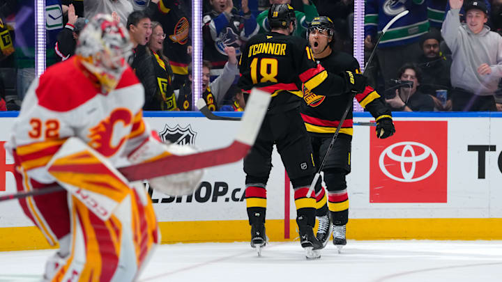 Calgary Flames v Vancouver Canucks