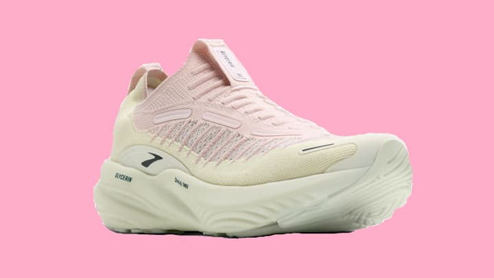 The Brooks Glycerin 22 SE in the "Orchid Ice/Bluewash/Pine" colorway.