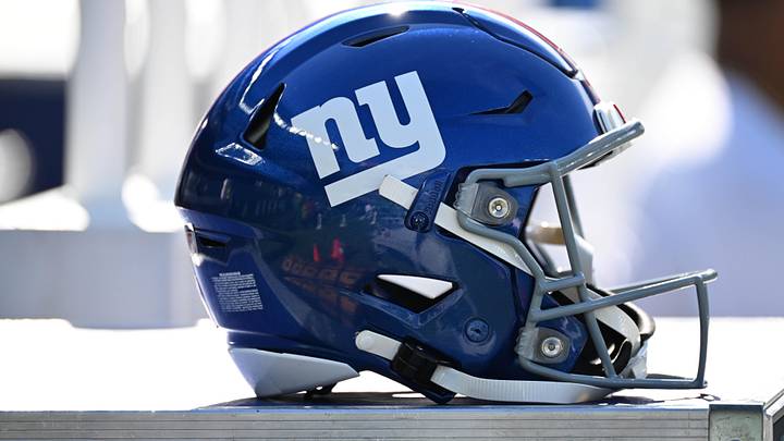 New York Giants helmet  