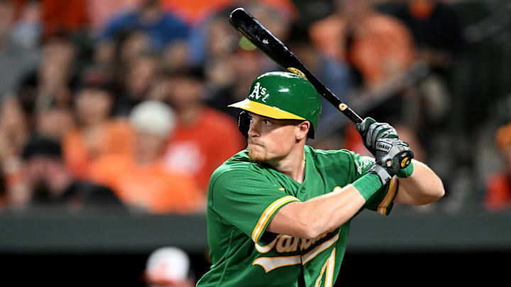 Oakland Athletics outfielder Conner Capel