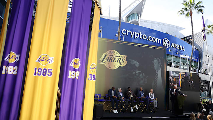 Riley was the head coach of the Lakers from 1981 to 1990.