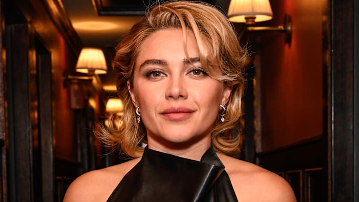 Florence Pugh at the Disney & The Cinema Society screening of “Thunderbolts” in  New York, New York in April 2025.
