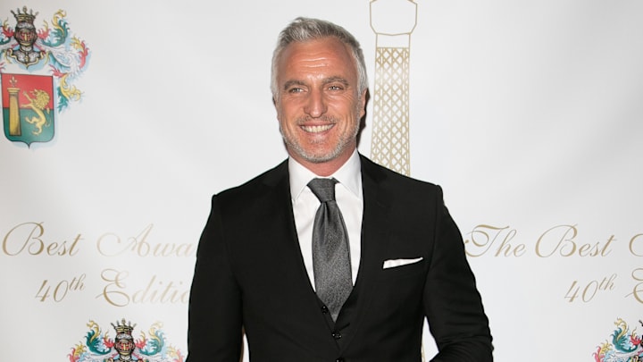 Ginola was working as a pundit on the game