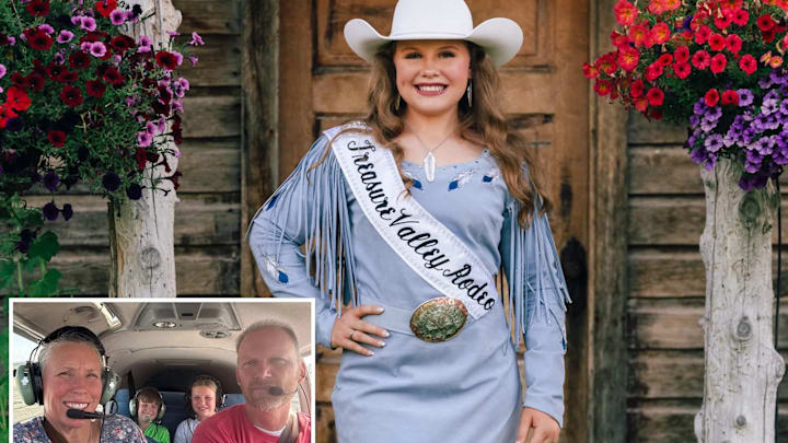 The Palmer family: Earl and Cindy, and their children Amelia and Aeron. Amelia was killed in a plane crash Monday night; the other three family members are all hospitalized. GoFundMe The Palmer family: Earl and Cindy, and their children Amelia and Aeron. Amelia was killed in a plane crash Monday night; the other three family members are all hospitalized. GoFundMe