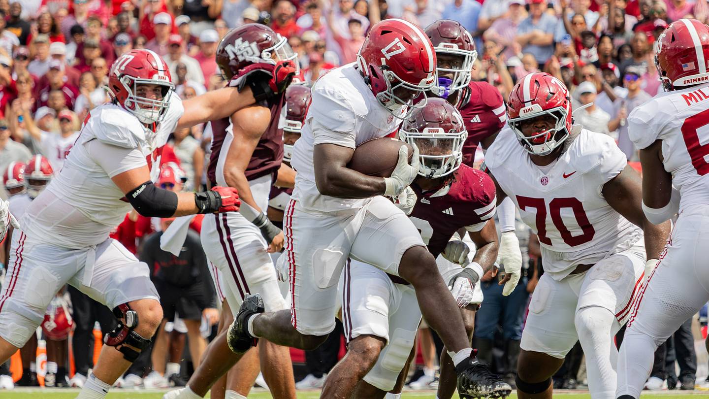 Tide Up, Tide Down From Alabama's 56-23 Win Over Mississippi State